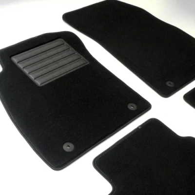 Immagine di MTM Tappetini per Volvo XC90 I 7 posti 2002 2015 su Misura in Velluto di Alta qualità, Sagomati come Originali, cod. Plus 3883