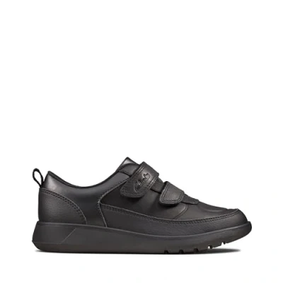 Immagine di Clarks Scape Flare K , Scarpe da Ginnastica Basse Bambini e ragazzi, Nero (Newness), 34 EU Larga