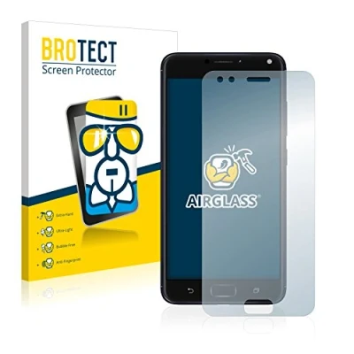Immagine di brotect Pellicola Protettiva Vetro per ASUS ZenFone 4 ZE554KL Protezione Schermo [Durezza Estrema 9H, Chiaro]