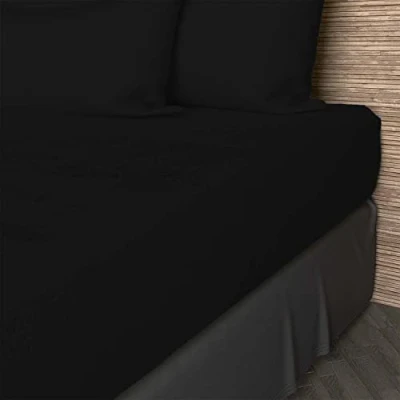 Immagine di Soleil d&#039;ocre Uccisione Coperchio in cotone 57 Figlio, Nero, 140 x 190 cm