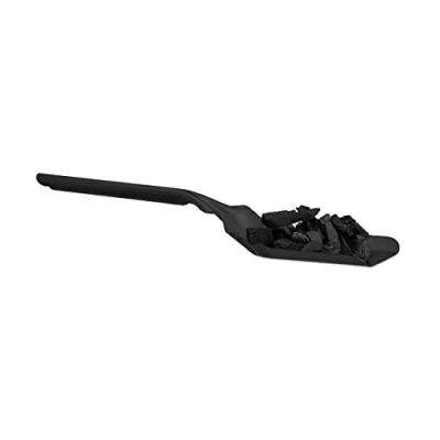 Immagine di Relaxdays 10022309 Paletta Raccogli Cenere per Stufa e Camino, 49 cm, Acciaio Resistente, Punta Appiattita, Nero