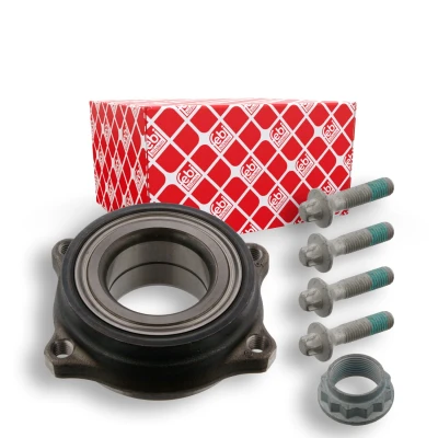 Immagine di FEBI BILSTEIN 34738 Kit Cuscinetto ruota Assale posteriore Sx, Dx con materiale di fissaggio 79 volvente