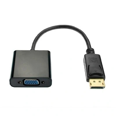 Immagine di ROBAUN Nuovo Dp A Vga Cavo Adattatore 1080p Displayport Convertitore Per Hdtv Computer E1g9 Proiettore Pc Monitor