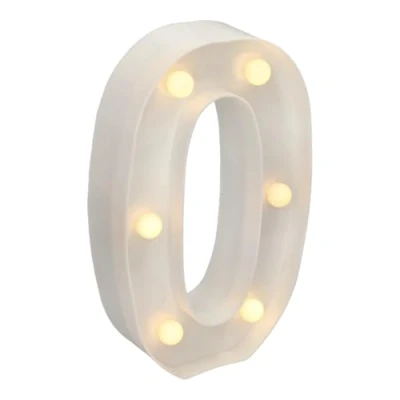 Immagine di JANDEI Lettere LED, Numeri Luminosi, Figura a Cuore, 22cm, con Luce Calda per Decorazione e Atmosfera, Luci Notturne Scrivania, Compleanni, Matrimoni, Vetrine. Funzionano batterie AA (0)