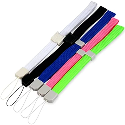 Immagine di OSTENT 5 x Cinturino da Polso per Controller Nintendo Wii Remote DSi/DS Lite/3DS/PSP/DV Console