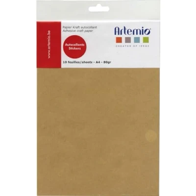 Immagine di Artemio, Carta per bricolage, Formato A4, Acrilico, Multicolore, 22.19x30.2x0.3 cm, 10 unità
