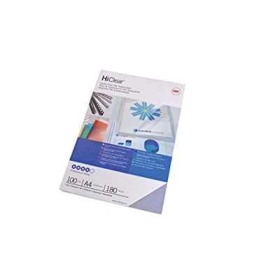 Immagine di GBC Copertine PVC 200mic 100pz Trasparente CE012080E