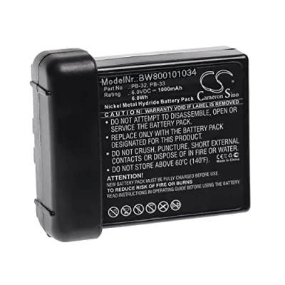 Immagine di vhbw batteria compatibile con Alan Midland 73 30 radio (1000mAh, 6V, NiMH)
