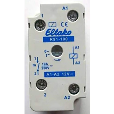 Immagine di Eltako 91100411 Relè di commutazione Tensione nom.: 12 V Corrente commut. max.: 8 A 1 NA pz.