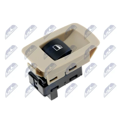 Immagine di NTY EWS BM 014 Interruttore, Alzacristallo anteriore Dx, posteriore Sx, Dx BMW: 3 Touring, Sedan, X3