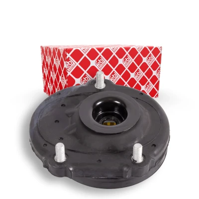 Immagine di FEBI BILSTEIN 104215 Supporto ammortizzatore a molla Assale anteriore Dx con cuscinetto sfere Gomma FIAT: Doblo II Camion pianale/Telaio