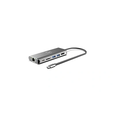 Immagine di Mobility Lab USB8014 Mini Dock USB C con 6 Porte Trasferimento rapido dei Dati Lettore di schede SD Jack HDMI Ideale per Il Tuo Mac