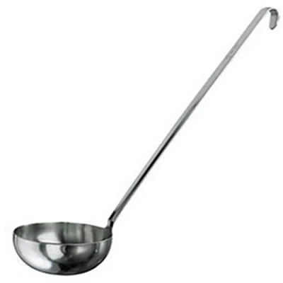 Immagine di Paderno Mestolo Unipezzo in Acciaio Inox, Inossidabile, Argento, 6.5 cm