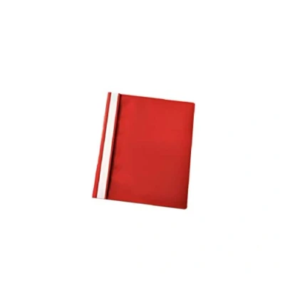 Immagine di ESSELTE VIVIDA Report File, Cartellina in PPL ad Aghi, f.to A4, Capacità fino a 160 Fogli (80 gr/mq), Polipropilene, Rosso, Confezione da 25 Pezzi, 28316