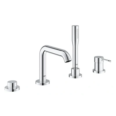 Immagine di GROHE 19578001 Miscelatore Monocomando Bordo Vasca a 4 Fori Essence New, Cromo