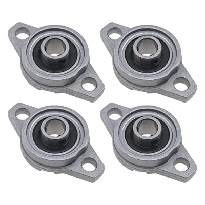 Immagine di OTOTEC 4X KFL000 Orizzontale Rhombic Flangia Cuscinetti 10mm Foro Albero Auto Allineamento Pillow Block Per Stampante 3D Sistema di Trasporto Film Processing Machinery