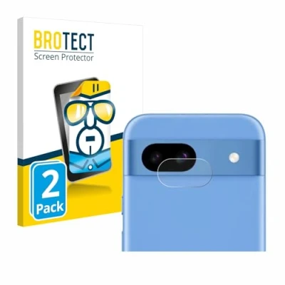 Immagine di brotect Pellicola Protettiva per Google Pixel 8a (SOLO Fotocamera) Protezione Schermo (2 Pezzi) [Trasparente, Anti Impronte]