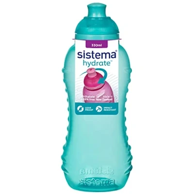 Immagine di Sistema Twister Bottle 330Ml. Aqua, Colori assortiti, 1 pezzo