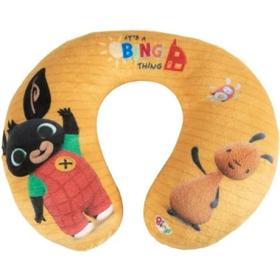 Immagine di Cuscino baby per collo da Viaggio Cervicale in tessuto coniglietto Bing Bambini