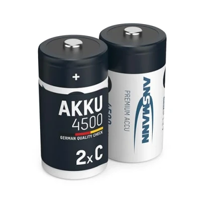 Immagine di Ansmann maxE HR14 Batteria ricaricabile 1/2 Torcia (C) NiMH 4500 mAh 1.2 V 2 pz.