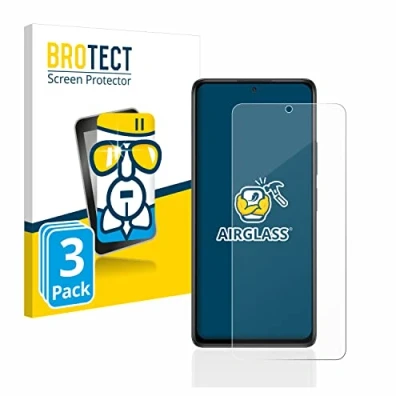 Immagine di brotect Pellicola Protettiva Vetro per Xiaomi Redmi Note 10 Pro/Max Protezione Schermo (3 Pezzi) [Durezza Estrema 9H, Chiaro]