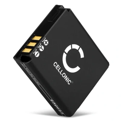 Immagine di CELLONIC Batteria CGA S005 DMW BCC12 Compatibile con Panasonic Lumix DMC LX3, LX2, LX1, FX01, FX3, FX150, FX100 3.6V 3.7V 1100mAh