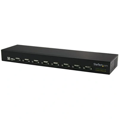 Immagine di Startech.com Hub Rs232 Seriale USB a 8 Porte, Convertitore / Db9