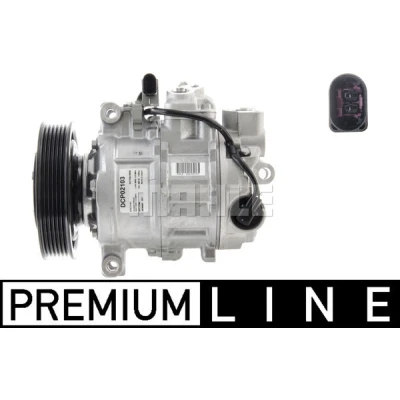 Immagine di MAHLE ORIGINAL ACP 640 000P Compressore Aria Condizionata 6SEU14C 12 PAG 46 R 134a AUDI: A6 C7 Avant, Allroad