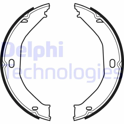Immagine di DELPHI LS2078 Freno di Stazionamento JEEP: CHEROKEE III, GRAND 2