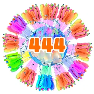 Immagine di Palloncini d&#039;Acqua, Colorato Bombe Dacqua Palloncini, D&#039;acqua Autosigillanti a riempimento Rapido, con accessori per da rubinetto, Acqua Riutilizzabili Bambini