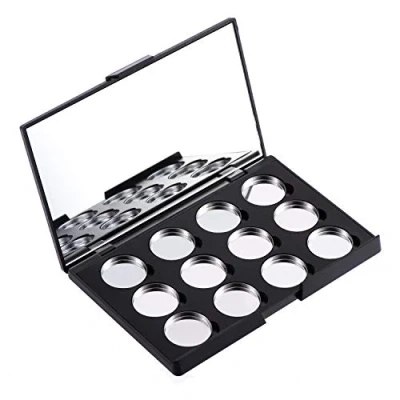 Immagine di Allwon Empty Palette per trucco con ombretti magnetici padelle in metallo rotondo da 12 Pcs 26 mm