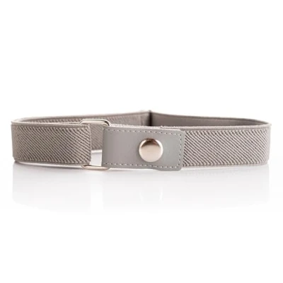 Immagine di Olata Cintura Elastica per Bambini, Regolabile con Chiusura a Scatto 1 6 Anni. Grigio