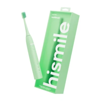 Immagine di HISMILE Spazzolino elettrico, 3 modalità di spazzolatura, timer intelligente, ricaricabile, setole morbide affusolate, memoria (verde)