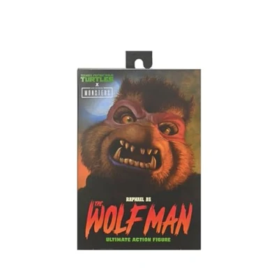 Immagine di NECA Mostri universali/Teenage Mutant Ninja Turtles Raphael come il Wolfman 17,8 cm Scala Action Figure