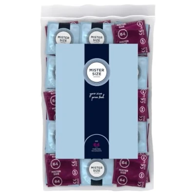 Immagine di Mister Size Preservativo trasparente 64 mm