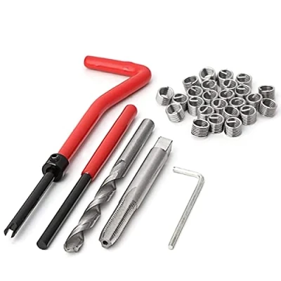 Immagine di WANGCL 30 pezzi kit di riparazione filettatura M6 Helicoil inserti filettati maniche