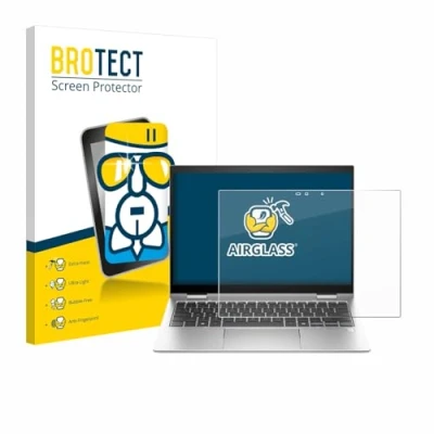 Immagine di brotect Pellicola Protettiva Vetro per HP Elite x360 830 G11 2 in 1 Protezione Schermo [Durezza Estrema 9H, Chiaro]