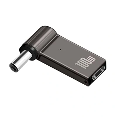 Immagine di N22S Adattatore di ricarica USB C a 7,4 x 5,0 mm con funzione PD per portatili HP, 3.1 tipo C, 18 20 V, rapida