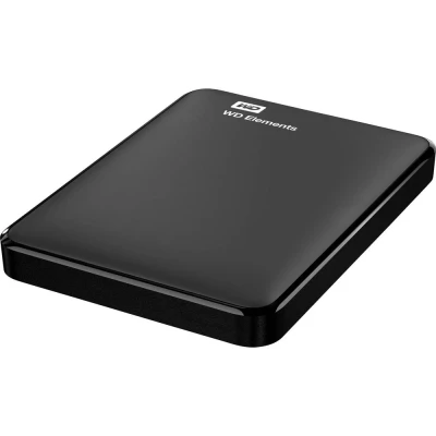 Immagine di Western Digital WD Elements Portable disco rigido esterno 1 TB Nero (WD HD EST USB3.0 1TB WDBUZG0010BBK WESN)