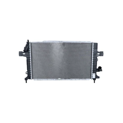 Immagine di NRF EASY FIT 58340 Radiatore motore Alluminio 600 366 27 con bussola in gomma Alette di raffreddamento saldate OPEL: Astra H Caravan, GTC