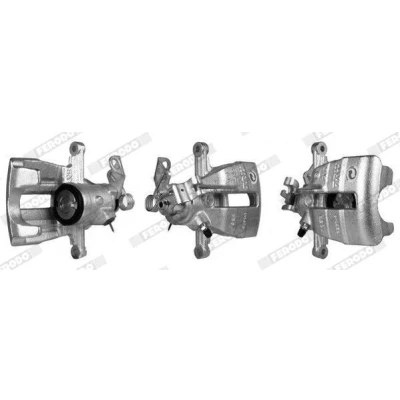 Immagine di FERODO PREMIER FCL694335 Pinza freno Acciaio fuso 120 con accessori VOLKSWAGEN: Transporter 5 Bus, 5, Multivan (7HM