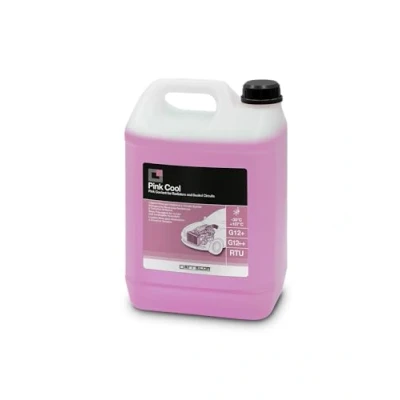Immagine di ERRECOM Pink Cool, Liquido Radiatore Rosa 30C/+107C, antigelo G12+, G12++ con Pacchetto inibitore Si Oat 100% silanizzato, Pronto all’Uso, 5 Litri