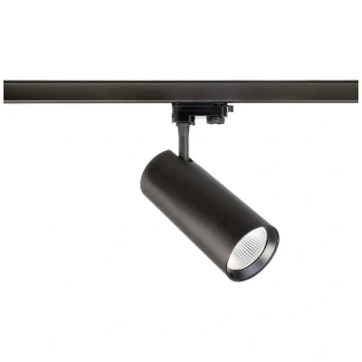 Immagine di Deko Light Horus Faretto da binario a LED trifase 30 W (monocolore) ERP: F (A G) Nero