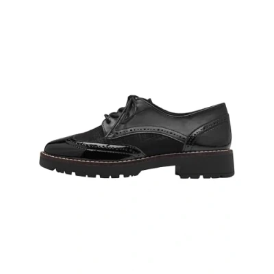 Immagine di Jana HALB Stringate, Donna, Taglia: 38, Black structur Tessuto / sintetico