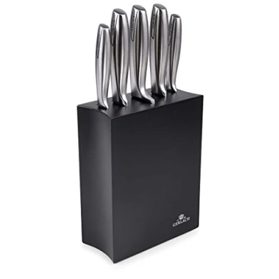 Immagine di Gerlach Modern Set di 5 coltelli in Acciaio Inox, 21 x 9 36 cm, Colore: Argento