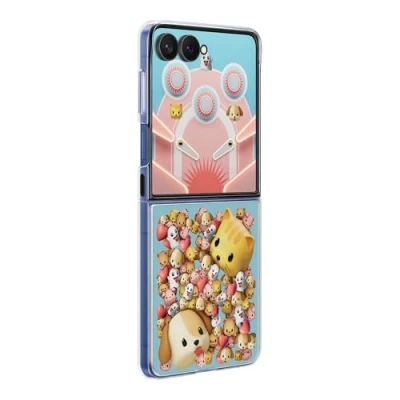 Immagine di Samsung FlipSuit Case Cover trasparente con Card a tecnologia NFC per Galaxy Z Flip7