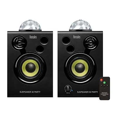 Immagine di Hercules DJSpeaker 32 Party Altoparlante monitor attivo 7.6 cm 3 pollici 30 W 1 Paio/a