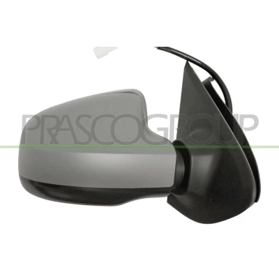 Immagine di Specchio retrovisore esterno Prasco DA3247313 con sensore Dx la prima mano elettrico termico, convesso, senza tinta DACIA: SANDERO 2