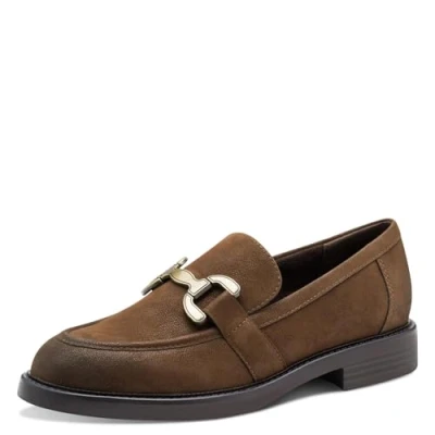 Immagine di MARCO TOZZI Slipper 2 24307 45, Mocassino Donna, Cafe Nubuck, 36 EU