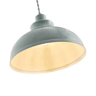 Immagine di Lindby Lampada a sospensione Albertine, metallo celeste